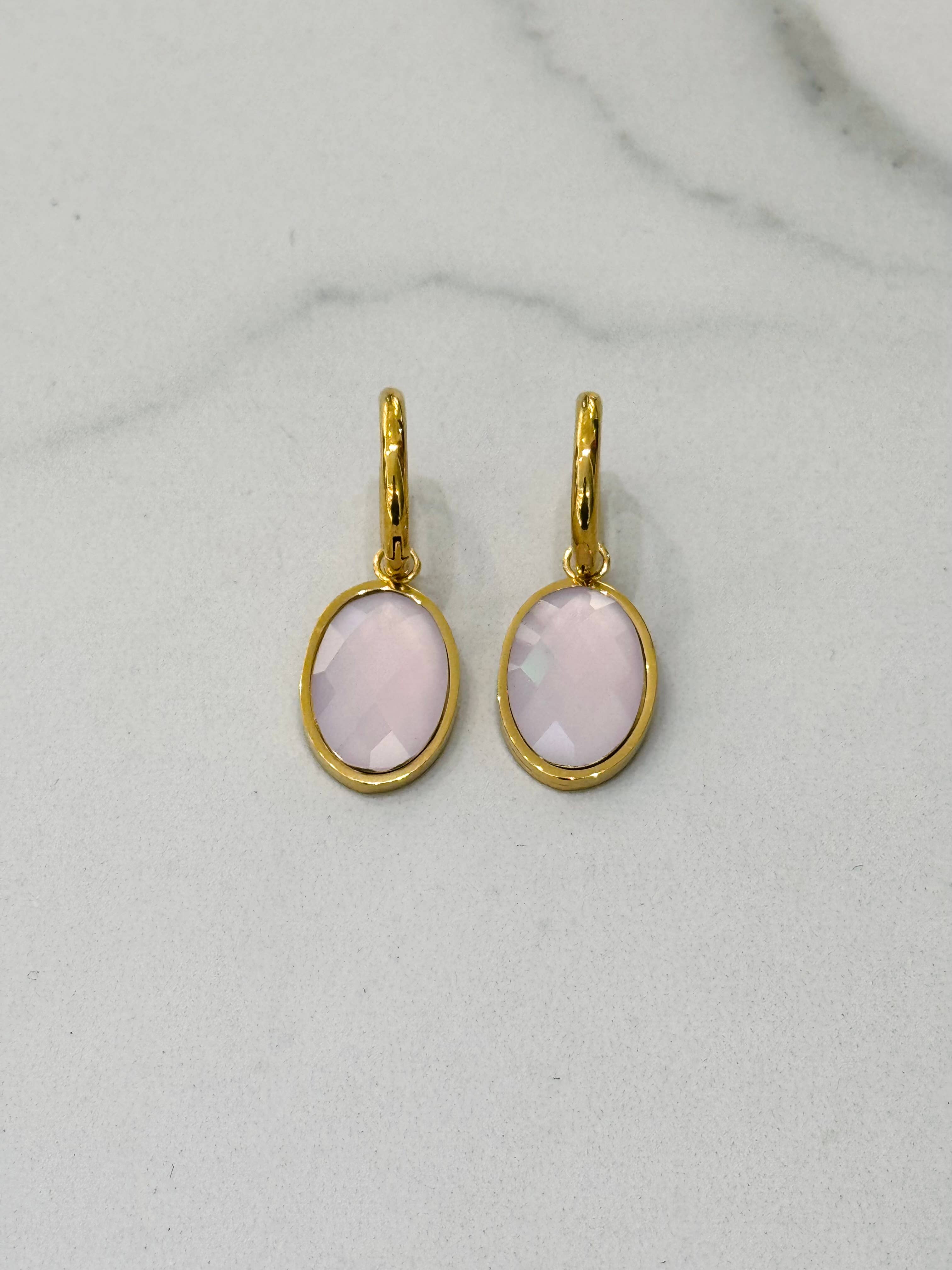 Cassette Barcelona - Wholesale Dangle Earrings - Lea Hoop Earrings 3