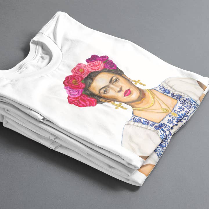 Tee-shirt Otomi Frida pour la vente par LX Artworks
