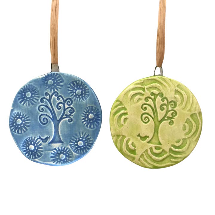 Ornament - Round - Tree of Life for wholesale by Lorraine Oerth Co.
