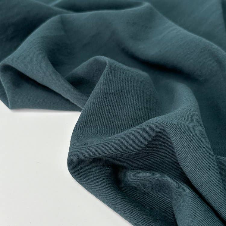 BelieveWorks - Wholesale Fabric - EcoSoft Twill Washed Linen Cotton Blend – Sustainable Twill3
