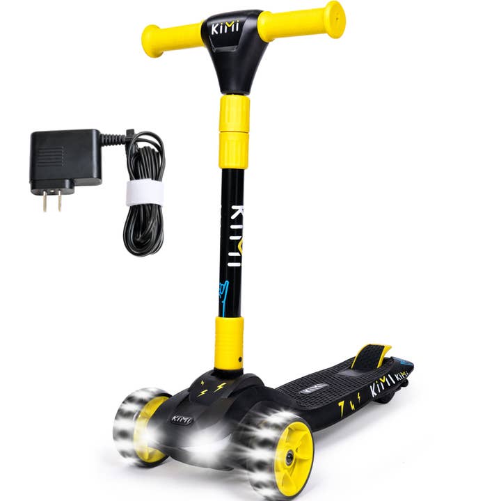 Kimi Electric Scooter For Kids and Toddlers 2-9 Yellow Free for wholesale by KIMI