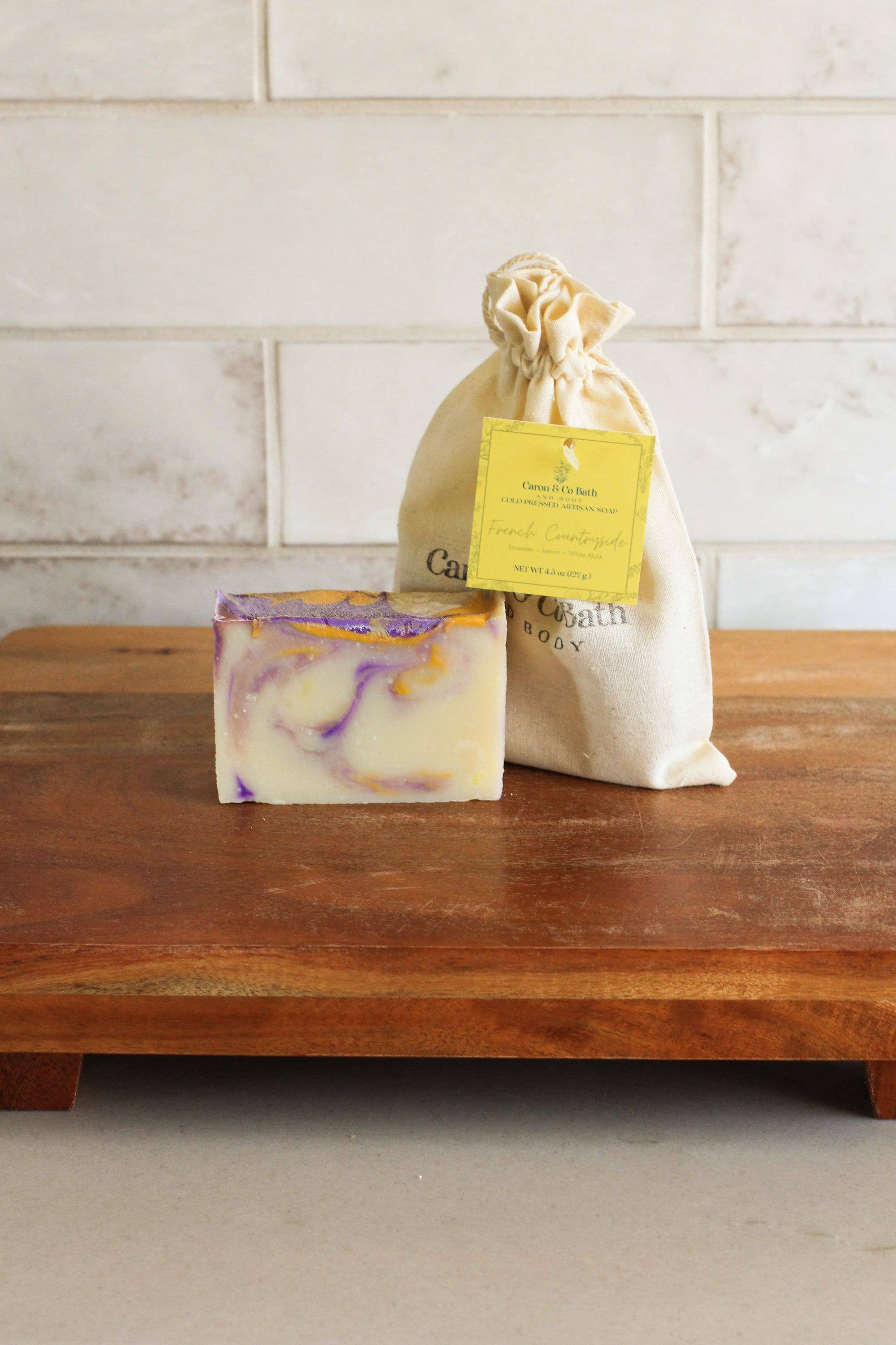 Caron & Co Bath and Body - Wholesale Bar Soap - French Countryside Soap ~ Slice 3