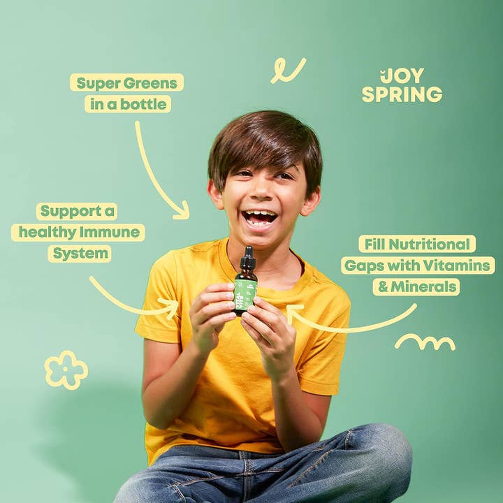 JoySpring - Wholesale Oral Supplement/Vitamin - Toddler Multivitamin Liquid Drops, Daily Vitamin Formula