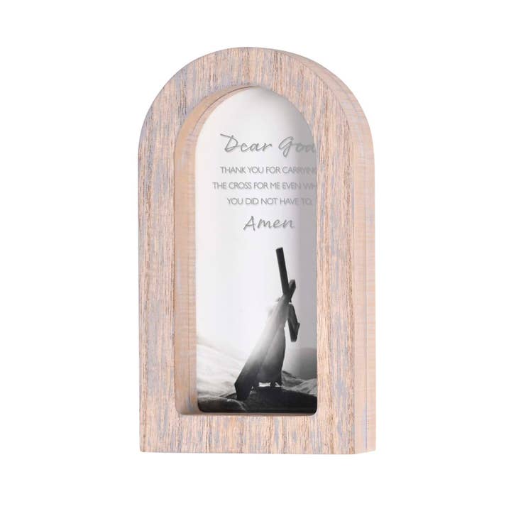 Dicksons - Wholesale Wall Accent - Framed Arch Thank You For Gray 5x8