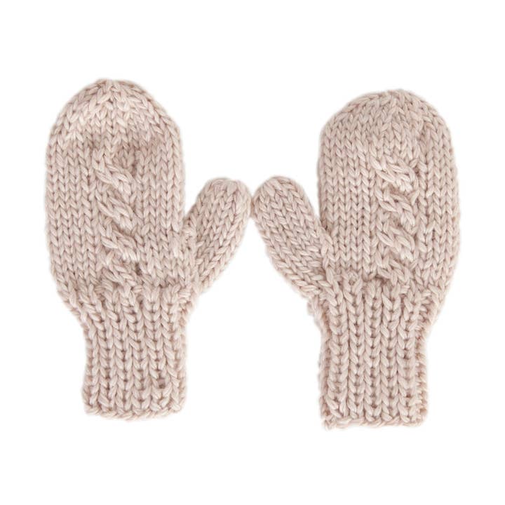Free Spirit Mittens Natural for wholesale by Acorn Kids