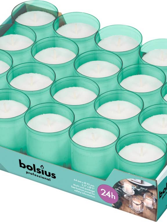 Horeca Relight® Refills 64/52 Tray 20 Sea Green for wholesale by Sfeerpunt