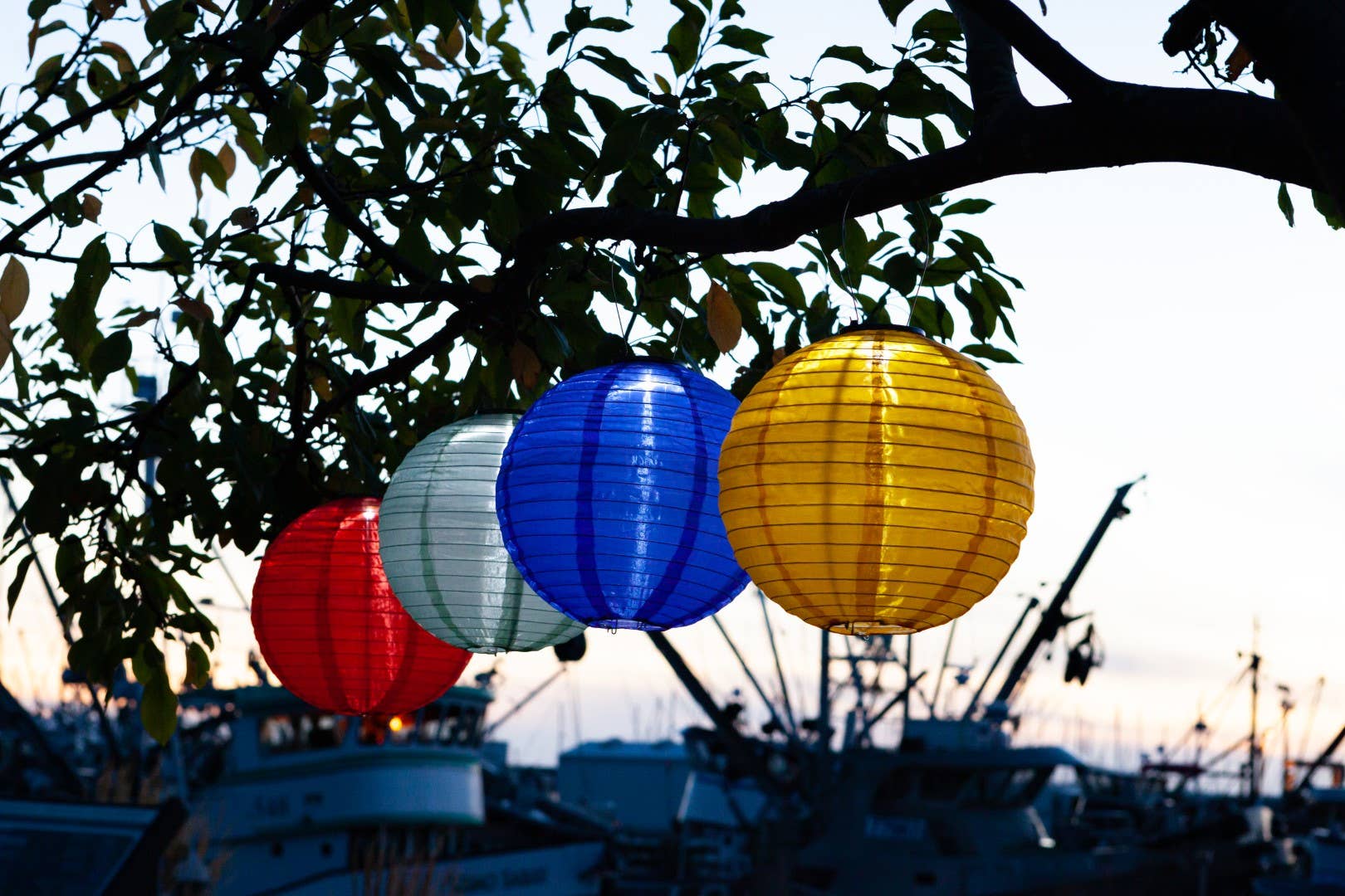 Allsop Home & Garden - Vendita all'ingrosso Luce per esterni/da giardino - Lanterna solare Soji Festival Globe 12" - Blu ceruleo15