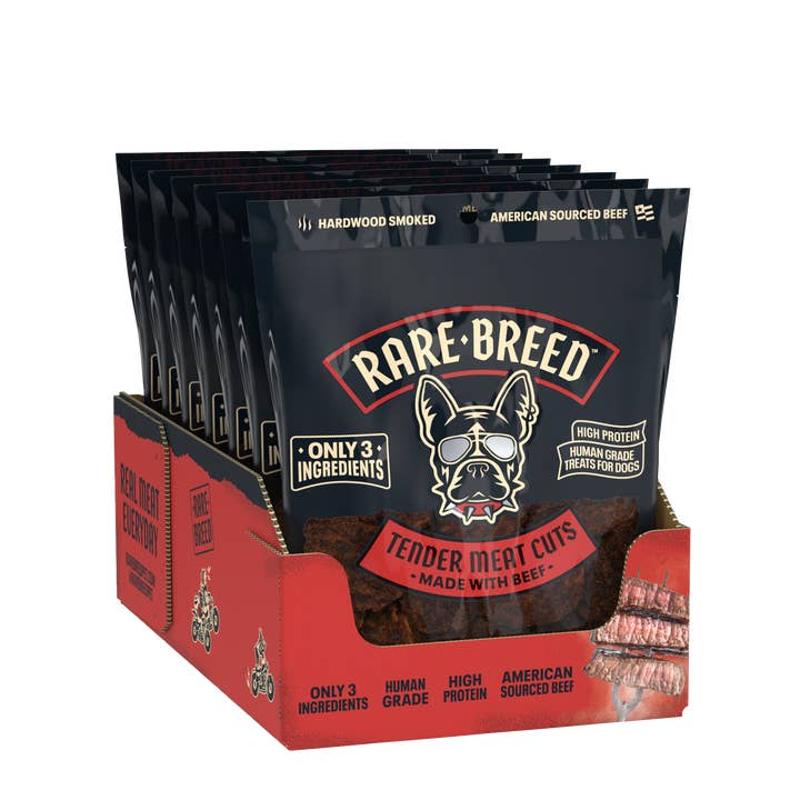 4.5oz Beef Tender Meat Cuts - Sold as a 7ct Case for wholesale by Rare Breed