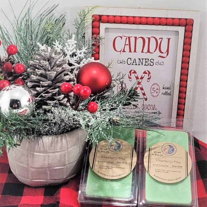 Winterberry Pine for wholesale by Owls Roost Melts and More