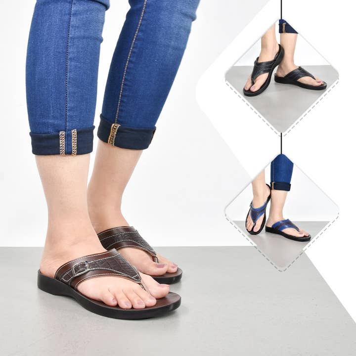 AEROSOFTFOOTWEAR – wholesale Flip Flops – Women’s – Aerosoft - Elmush Thong Flip Flops For Women3