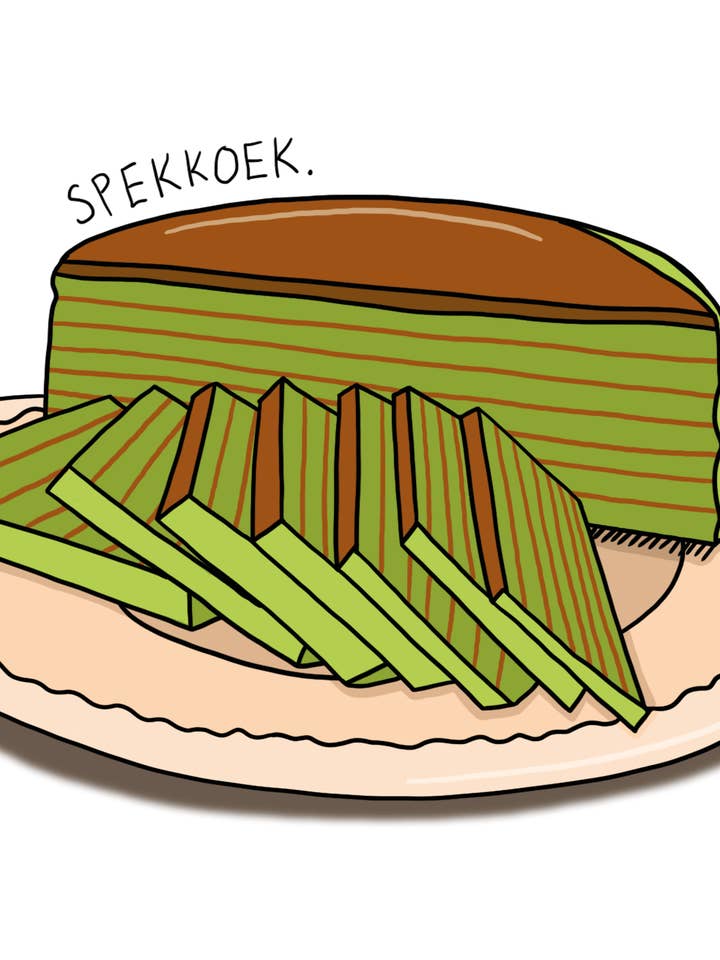 Spekkoek for wholesale by Gigi van Grevenbroek