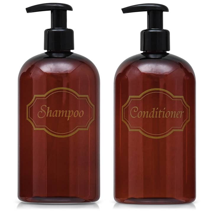 Bottiful Home - Wholesale Soap Dispenser - 16 oz Plastic Shampoo Conditioner Bottles: Pre-Printed6
