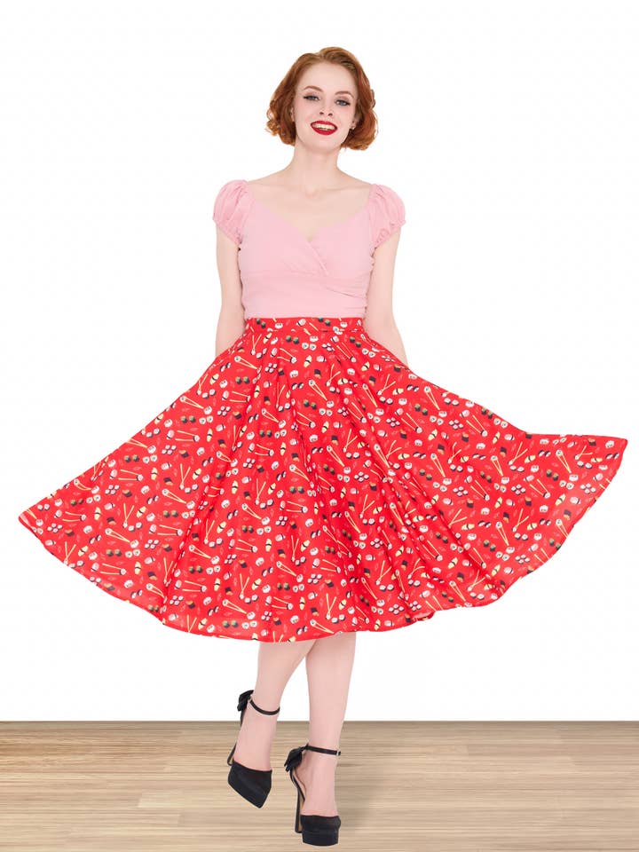 Lindy Bop / Econotrom S.L. - Venta al por mayor Falda - Mujer - Falda Sushi Peggy Sue