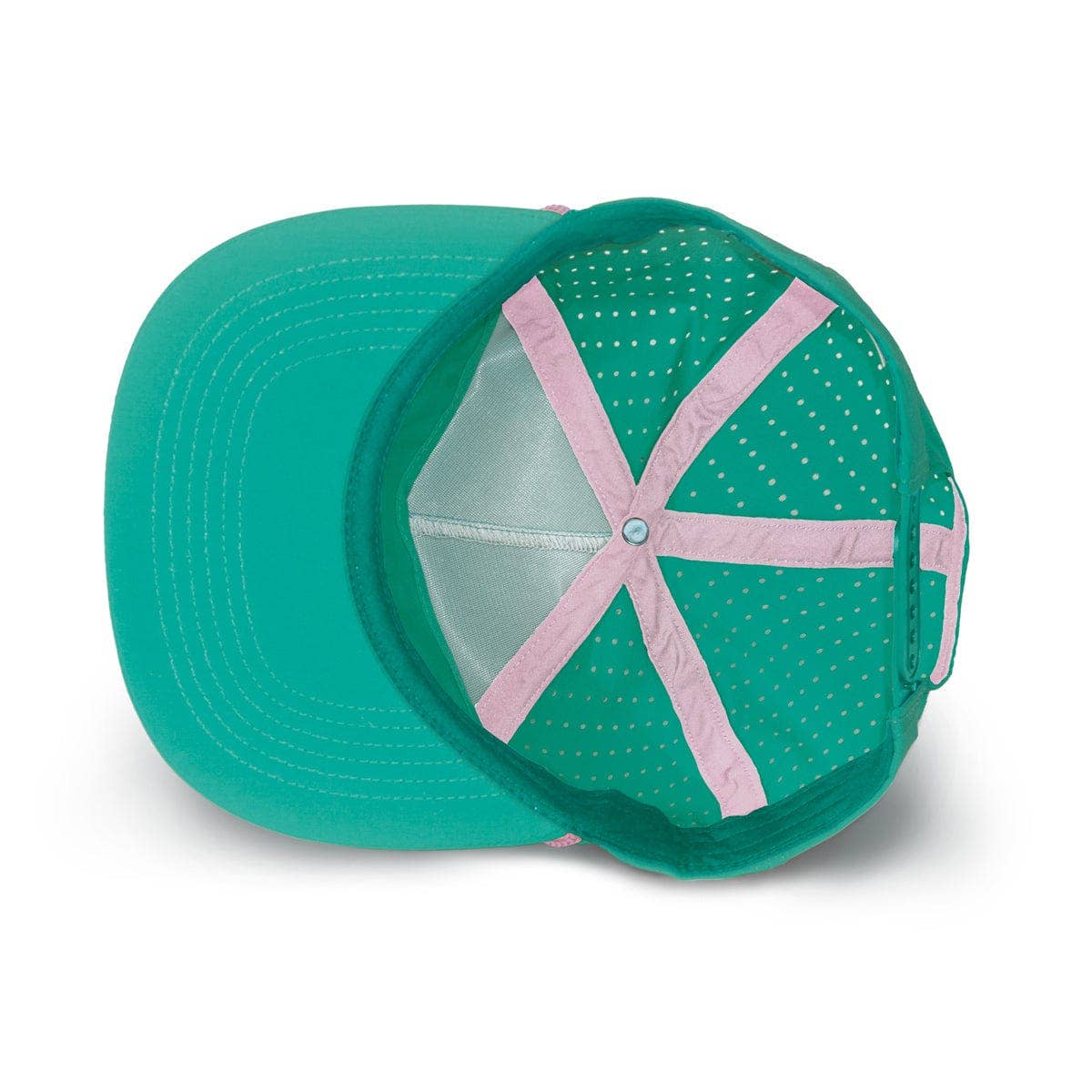 Wild Bills Blanks - Wholesale Flat Brim Cap - Unisex - RIVER | Sea & Pink1