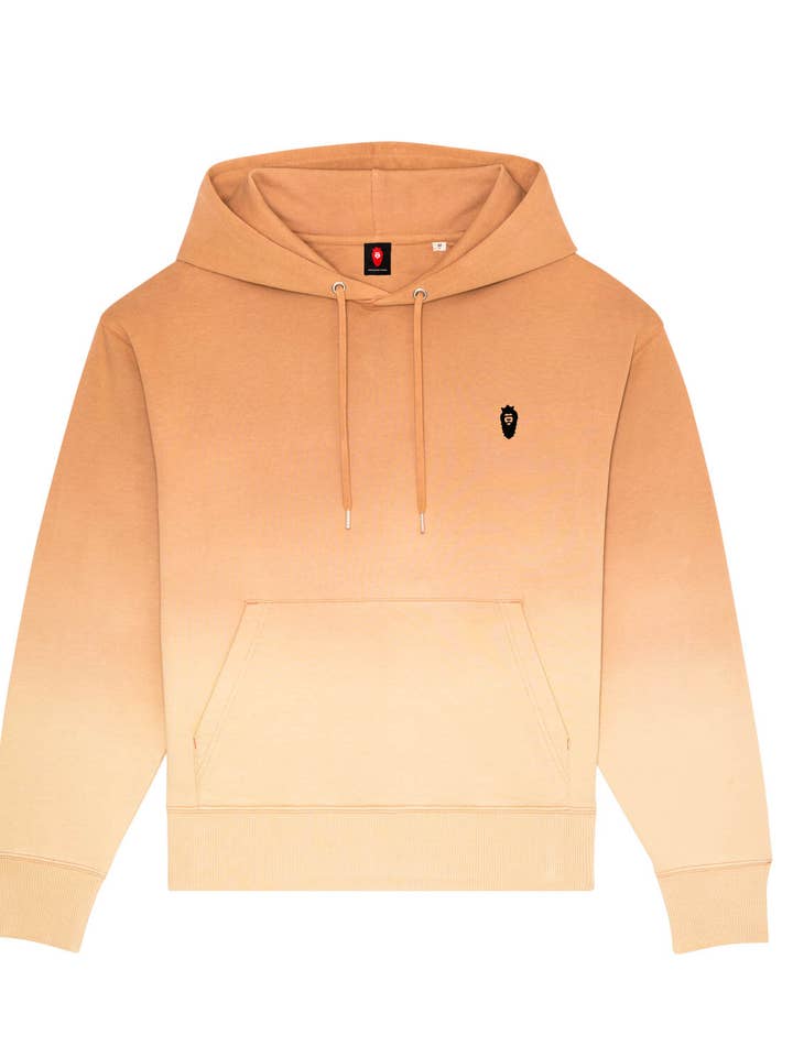 Organic Cotton Hoodie - Dip Dyed - Relaxed for wholesale by Dastaar Clothing Limited