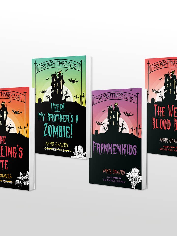 The Nightmare Club: 4 Book Bundle for wholesale by Little Island Books