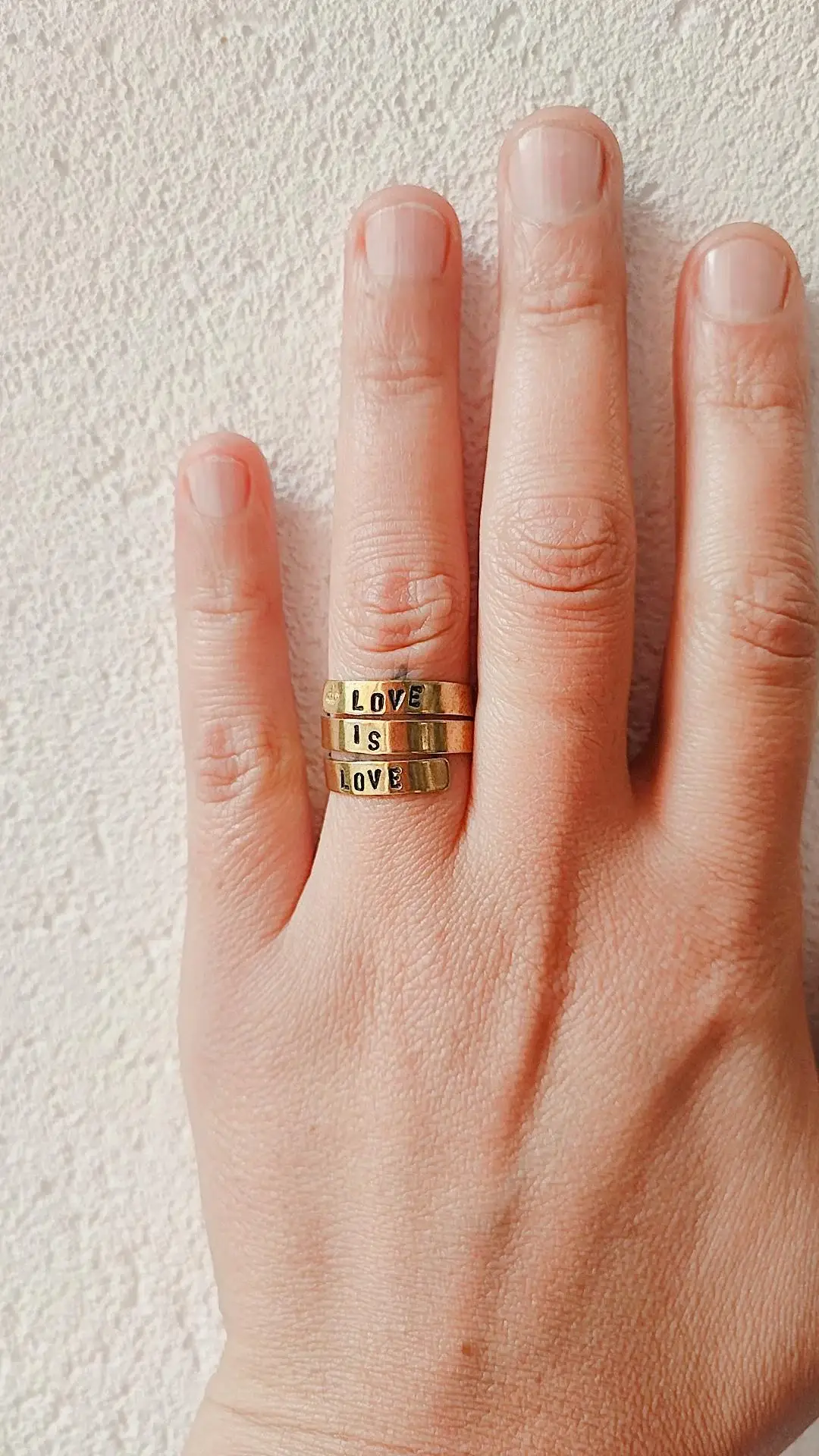 Loti jewels - Wholesale Band/Stacked Ring - ROUND BRASS RING WITH ENGRAVING2