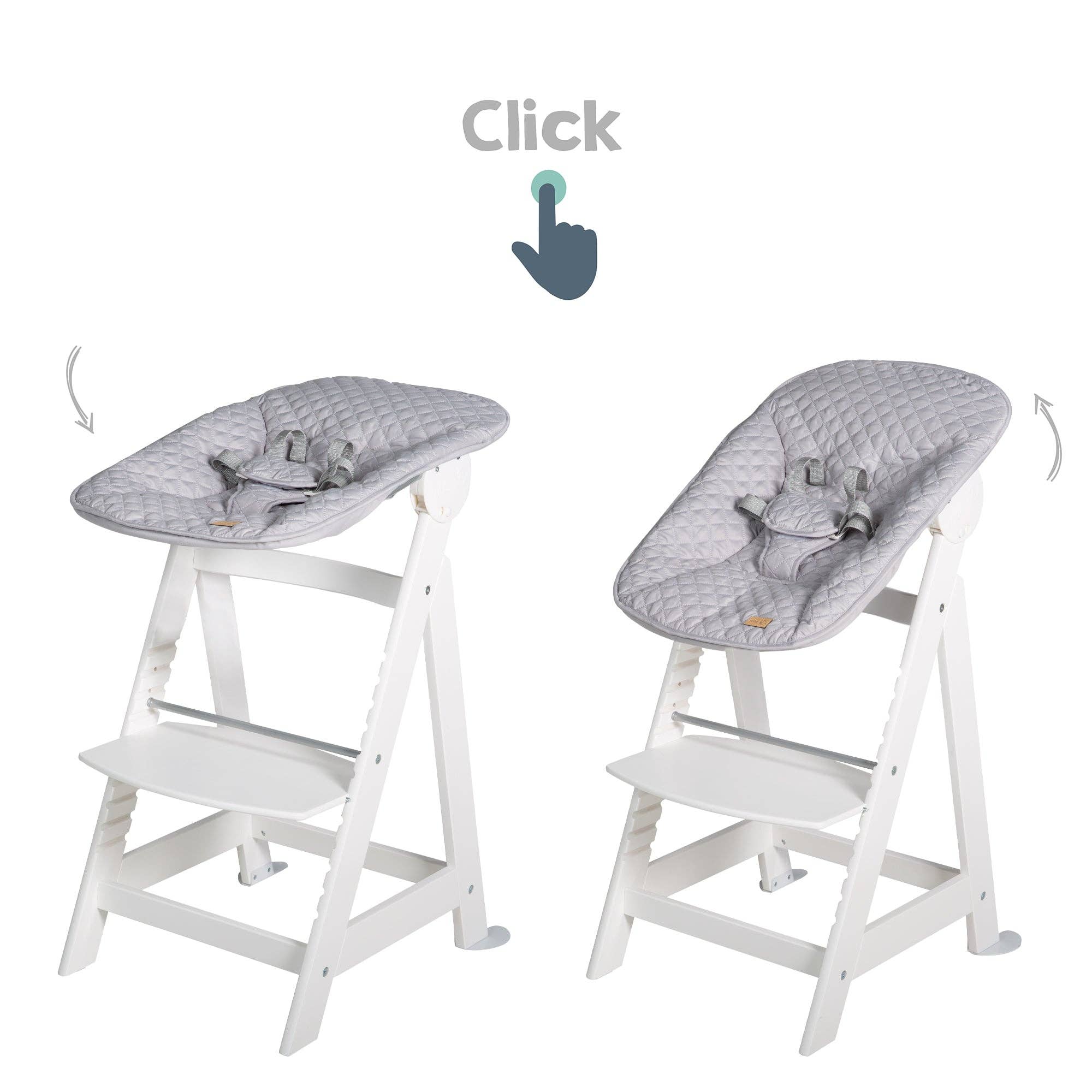 roba kids - Wholesale Highchair - Baby - ROBA 'Born Up' stair high chair, set 2in1, 'Roba Style Grey'13