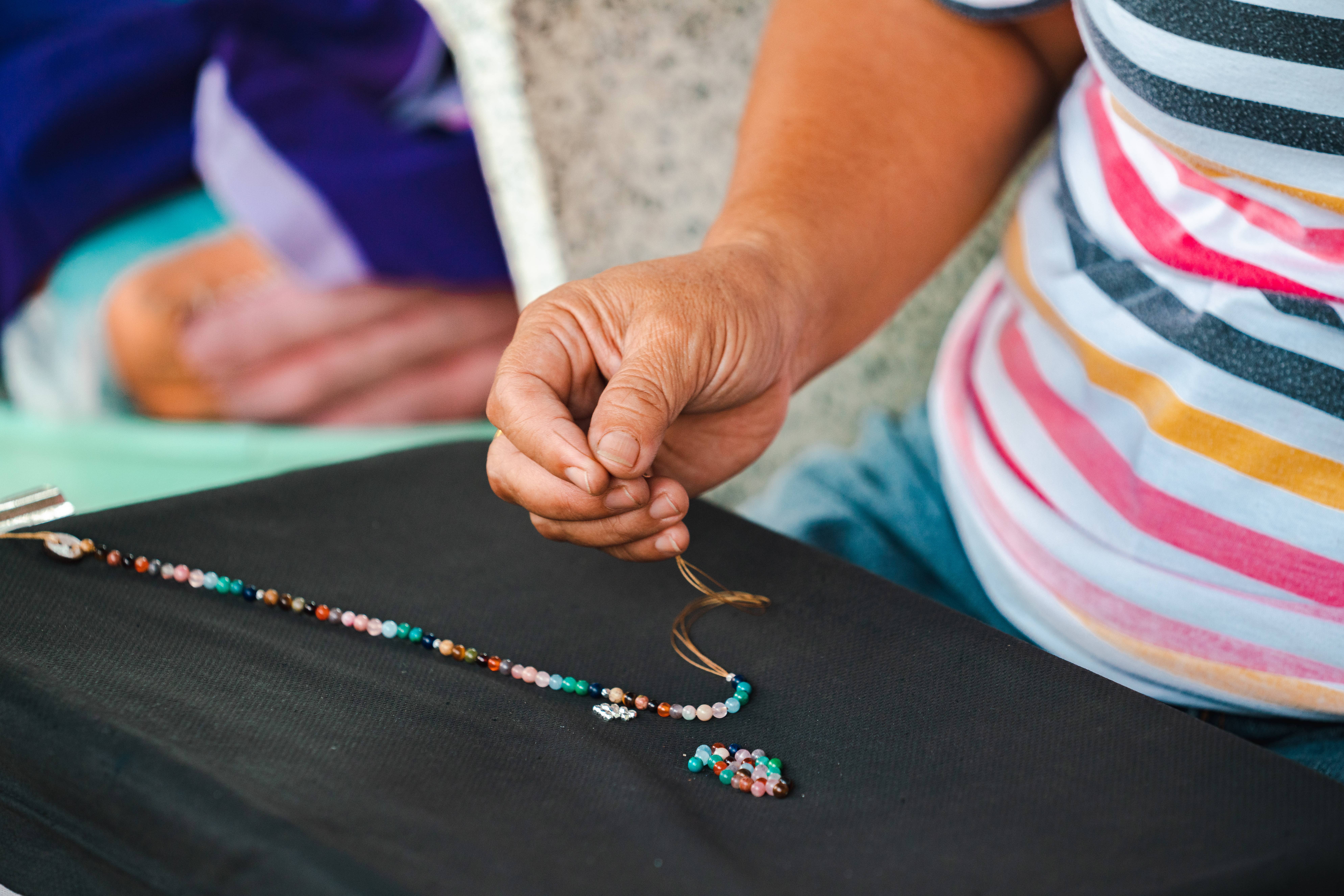 Lotus and Luna – wholesale Beaded/pearl necklace – Master Healer 4mm Healing Necklace6