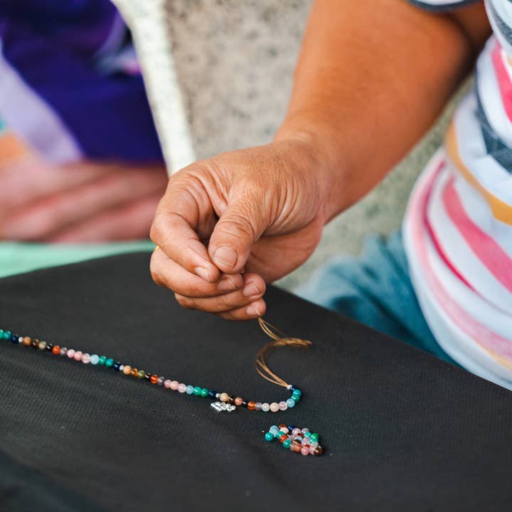 Lotus and Luna - Wholesale Beaded/Pearl Necklace - Master Healer 4mm Healing Necklace6