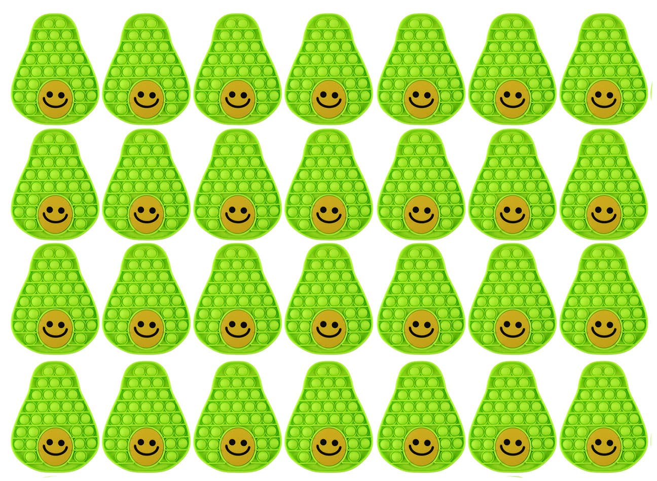 Curious Minds Toys - Vente Fidget/jouet anti-stress – enfant - 1 jouet Bubble Pop sur le thème de l'avocat et des fruits - Bubble Wrap OT6