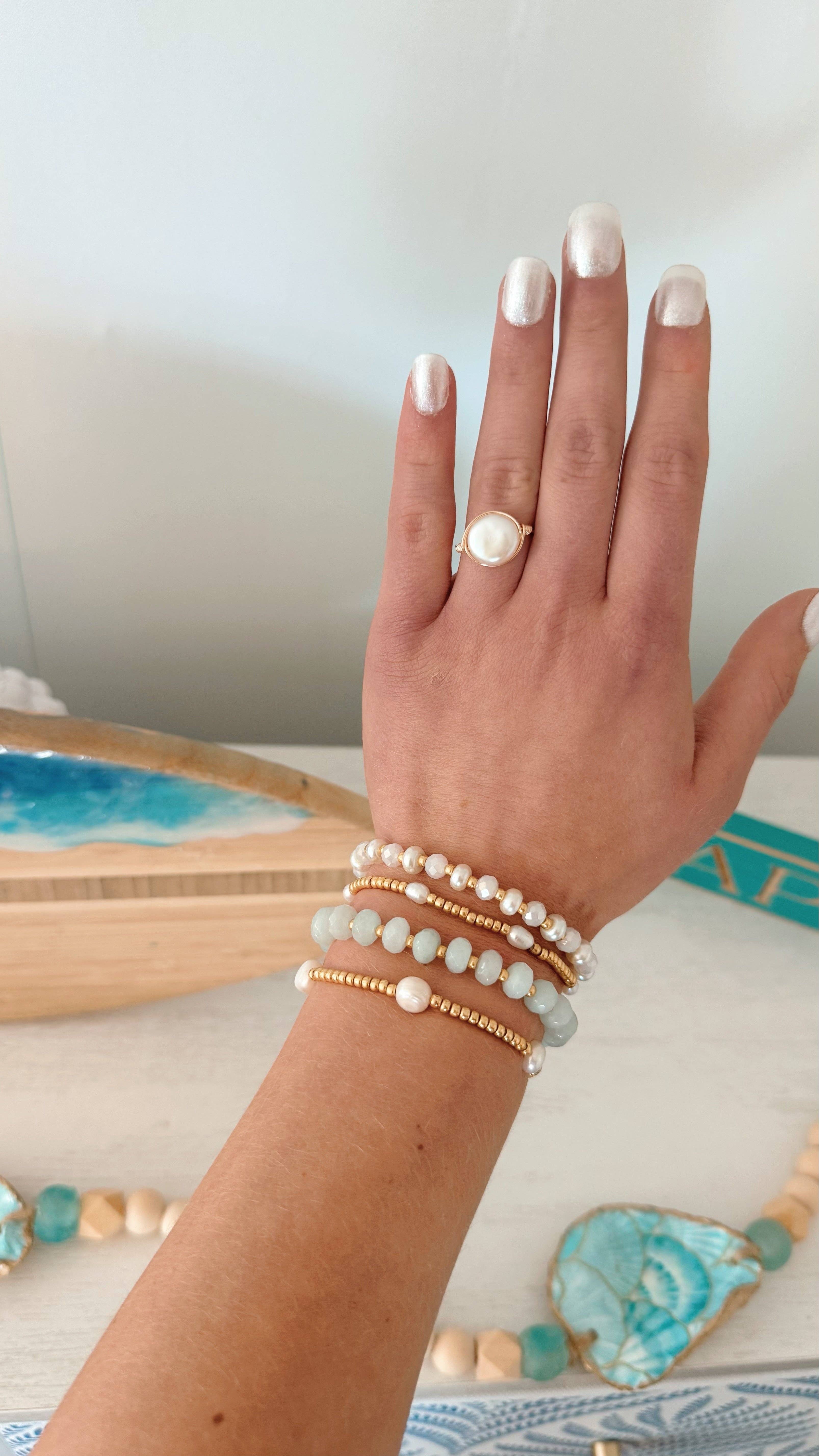 Salt & June - Wholesale Beaded Bracelet - Ocean Tides Bracelet3