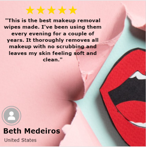 LA Fresh - Vente Lingettes visage et corps - Lingettes démaquillantes LA Fresh 24/7 emballées individuellement6