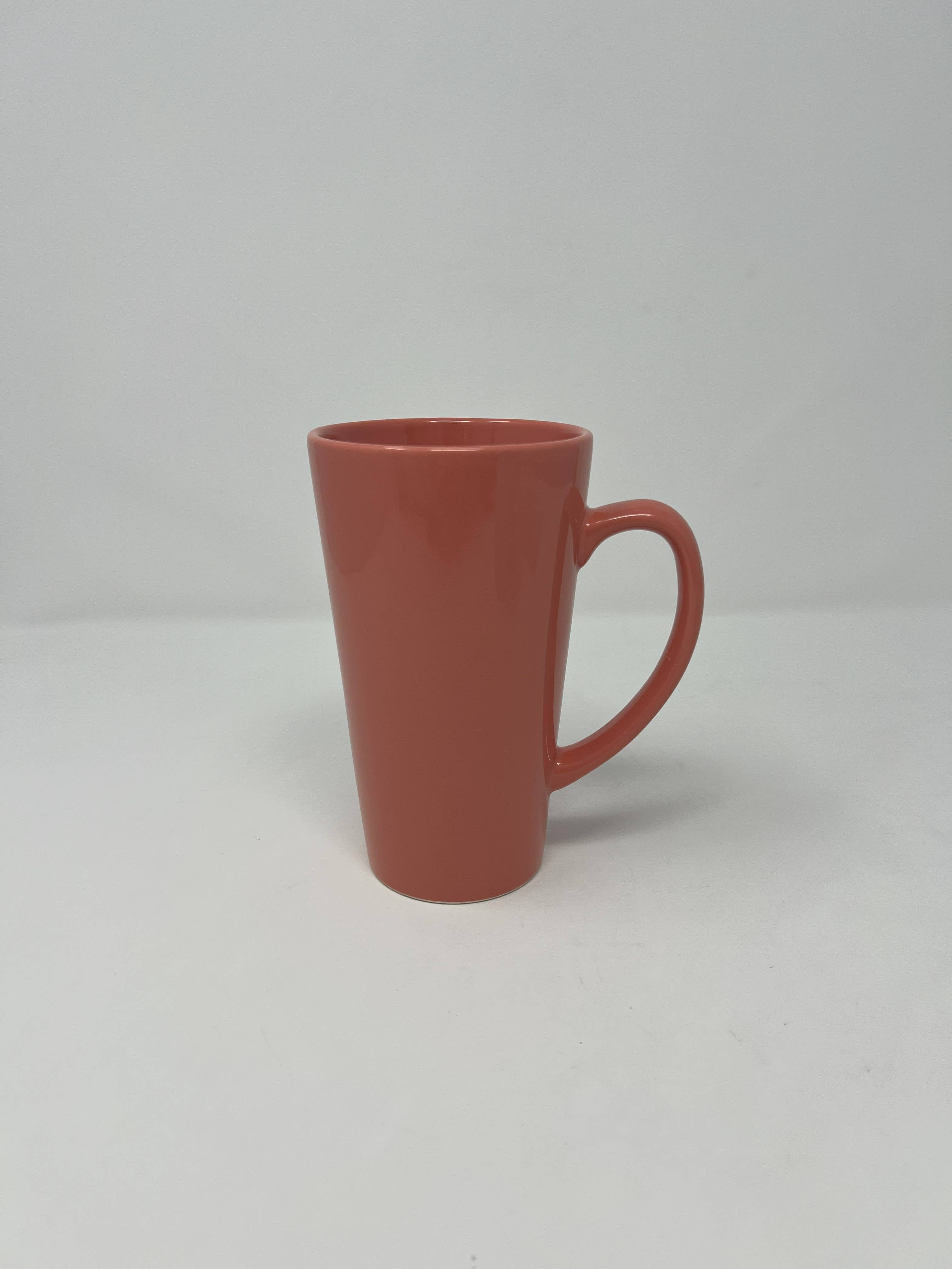 USA HomeMax - Wholesale Coffee Mug - 16oz Ceramic Tall Mug Inside Lip Assorted Colors0