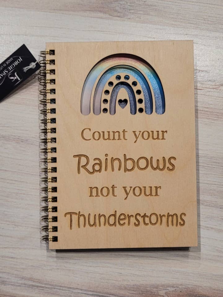 Rainbow Notebook for wholesale by Jorgie Spark