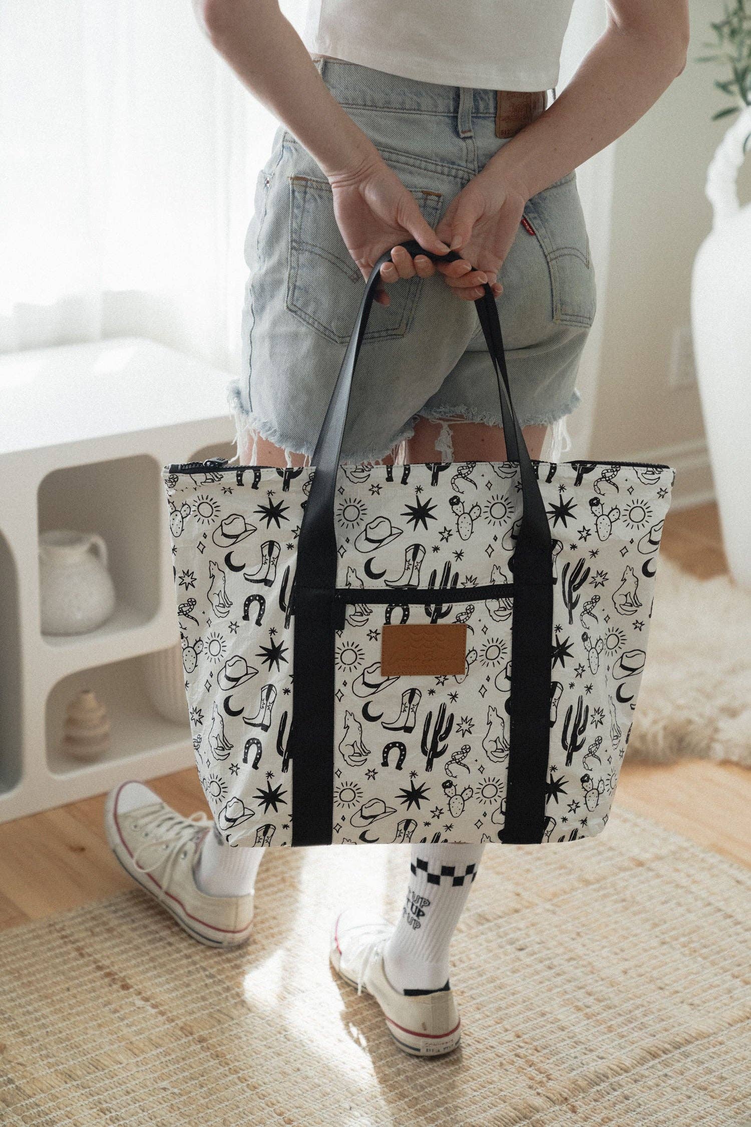 Local Beach - Wholesale Tote Bag - Women's - Western Water Resistant Tyvek Shoulder Tote1