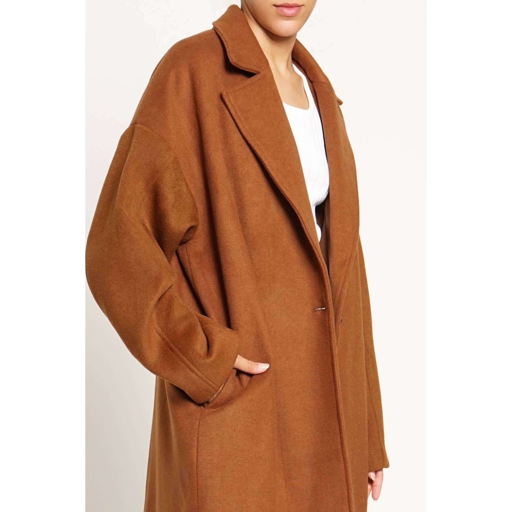 Sans Souci - Vendita all'ingrosso Cappotto - Donna - CAPPOTTO OVERSIZE IN MISTO LANA11
