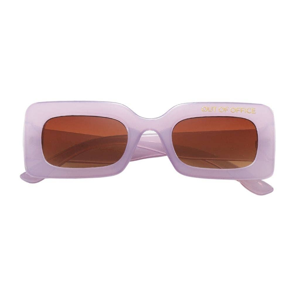 Gleam Eyewear - Wholesale Sunglasses - Women's - Out of Office Sunglasses | Purple4