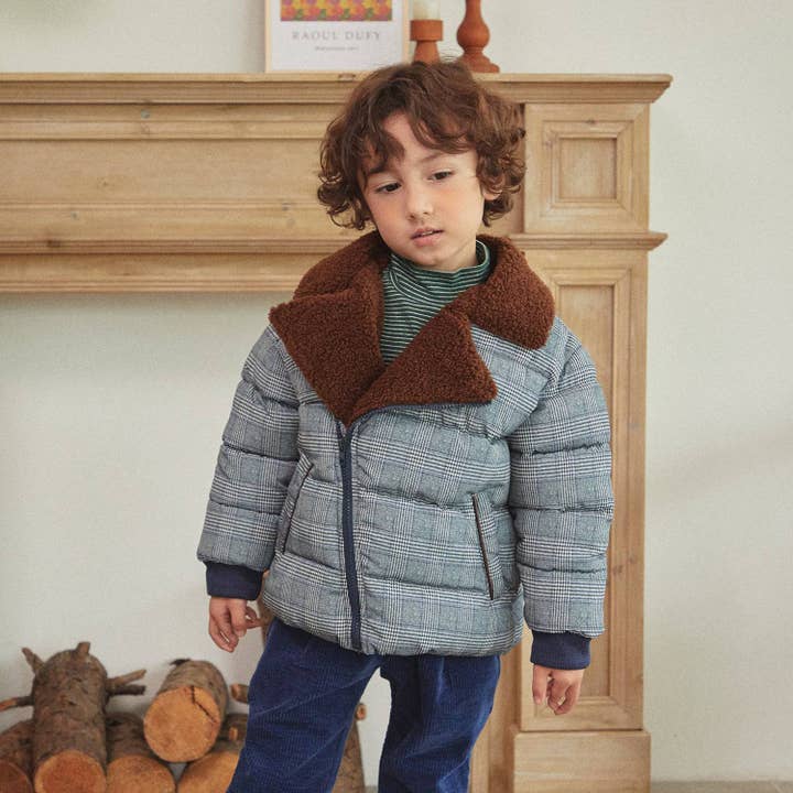 ToTo Heros - Wholesale Puffer Jacket - Kids - Faux Fur Collared Puffer Jacket2