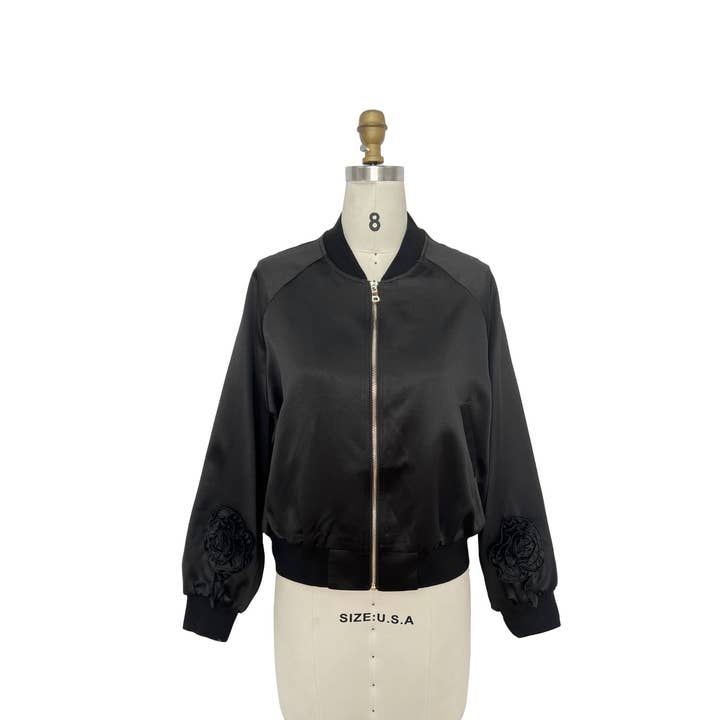 XHHH Inc - Wholesale Bomber Jacket - Women's - Zip Up Bomber Jackets8