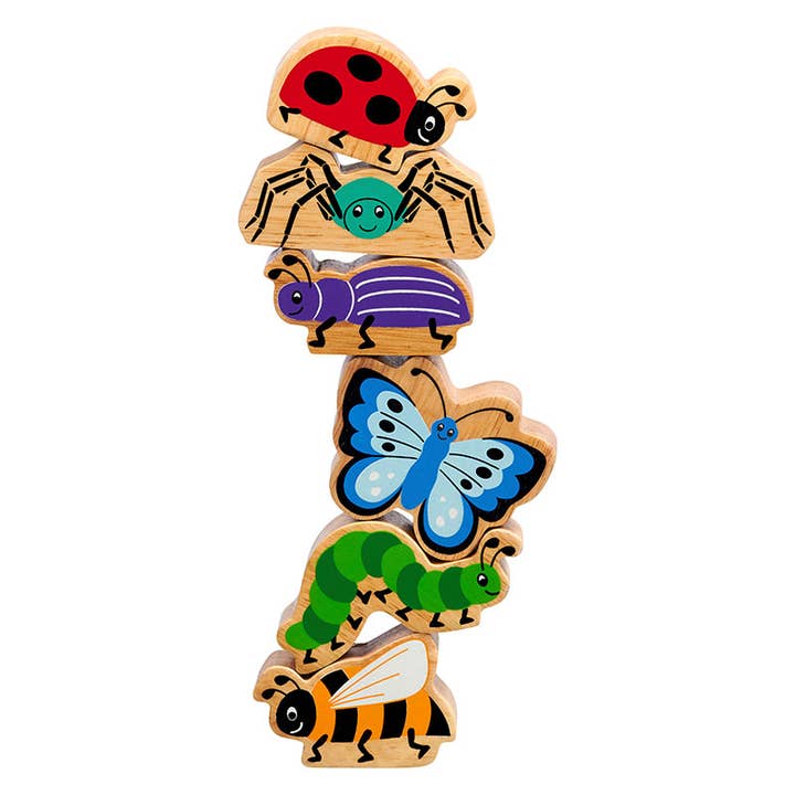 Set de jeu Minibeast - Jouet pour enfants en bois fabriqué à la main et issu du commerce équitable pour la vente par Lanka Kade (UK) Ltd