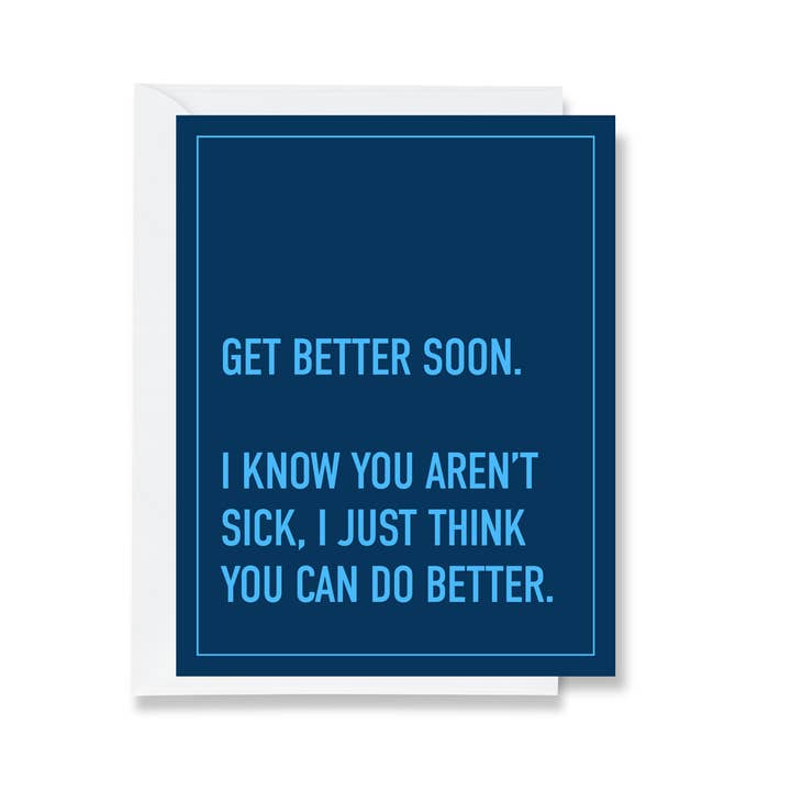 carte amusante de prompt rétablissement | prompt rétablissement. pour la vente par Ink & Attitude Stationery Company LLC