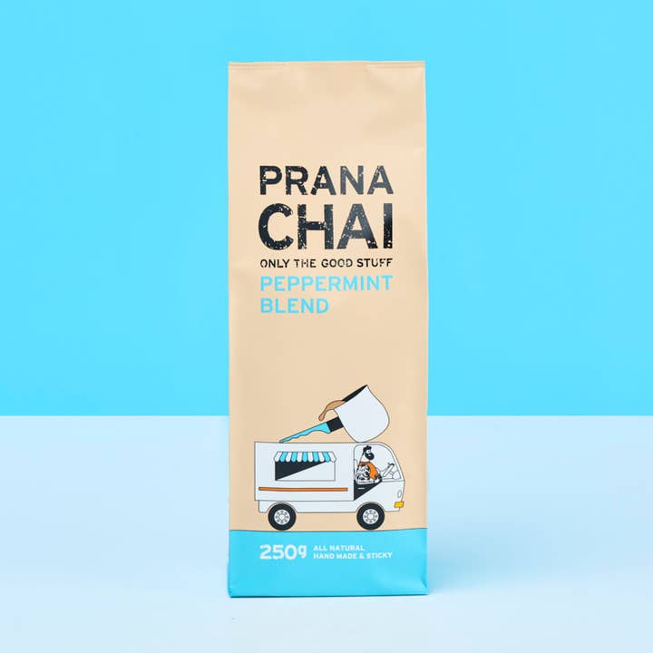 Prana Chai Peppermint Blend for wholesale by Prana Chai