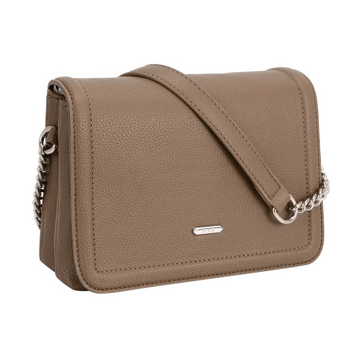 ACACIA(Formerly OLA) - Wholesale Crossbody bag – Women's - Classic Flapover Vegan Leather Crossbody Bag0