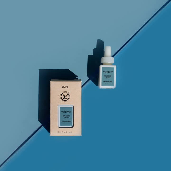 Votivo - Wholesale Fragrance Oil - Pura + Votivo Fragrance Refill 8 Pack - Icy Blue Pine5