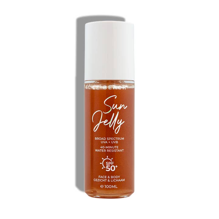 SunJelly SPF50+ pour la vente par LE BEACH