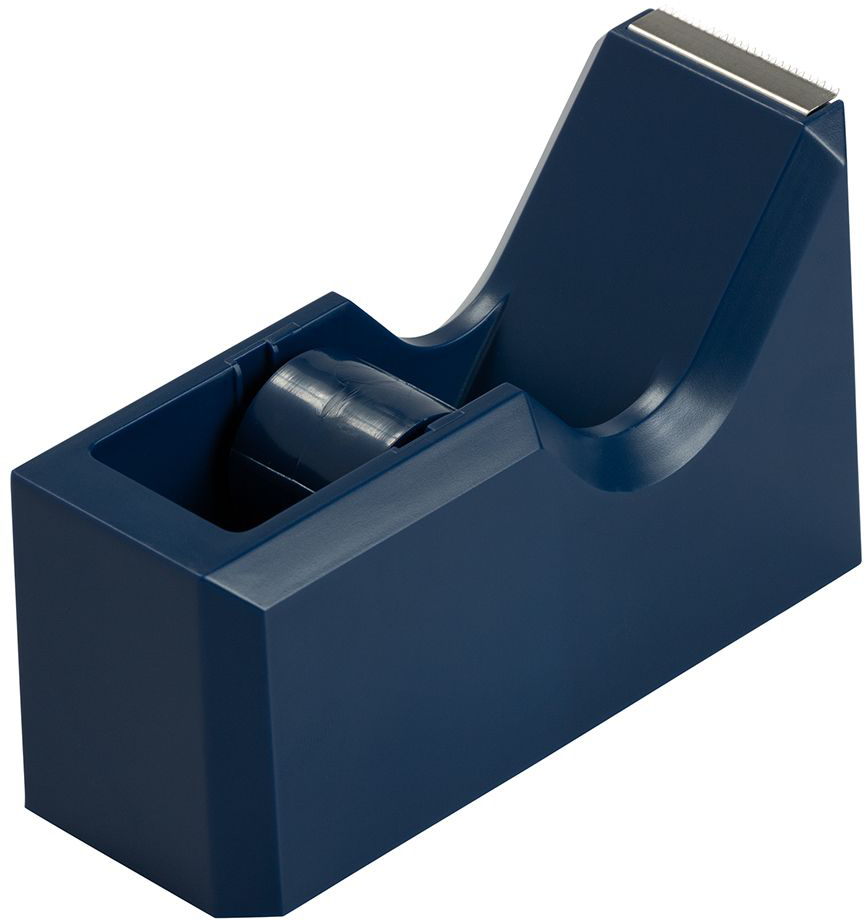 JAM PAPER - Wholesale Tape Dispenser - JAM Colorful Desk Tape Dispensers, Navy Blue, 1/Pack3