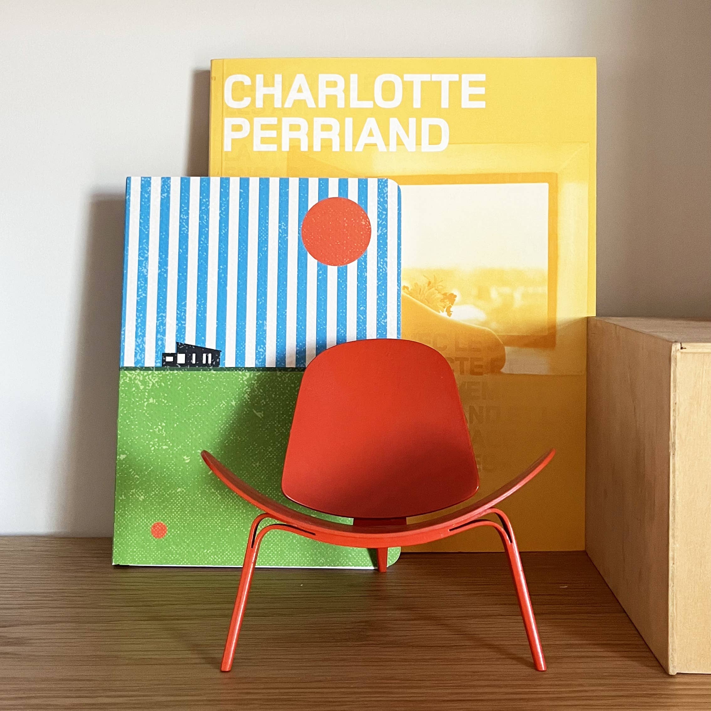 Papier Merveille - Wholesale Notebook - A5 spiral notebook - Red Sun2