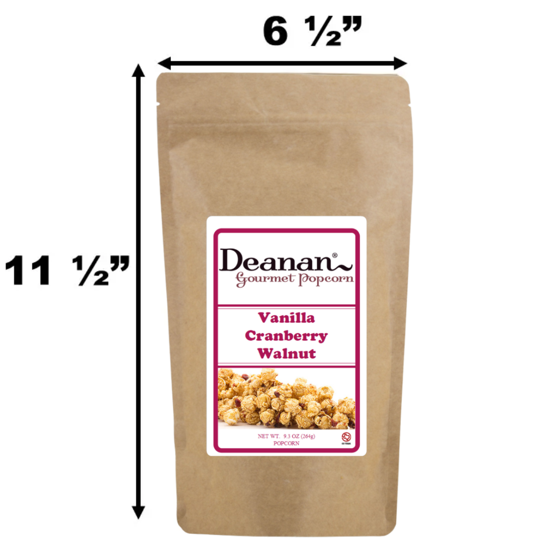 Deanan Gourmet Popcorn - Wholesale Popcorn - Mixed Case of Popcorn - 20 Count Kraft Bags10