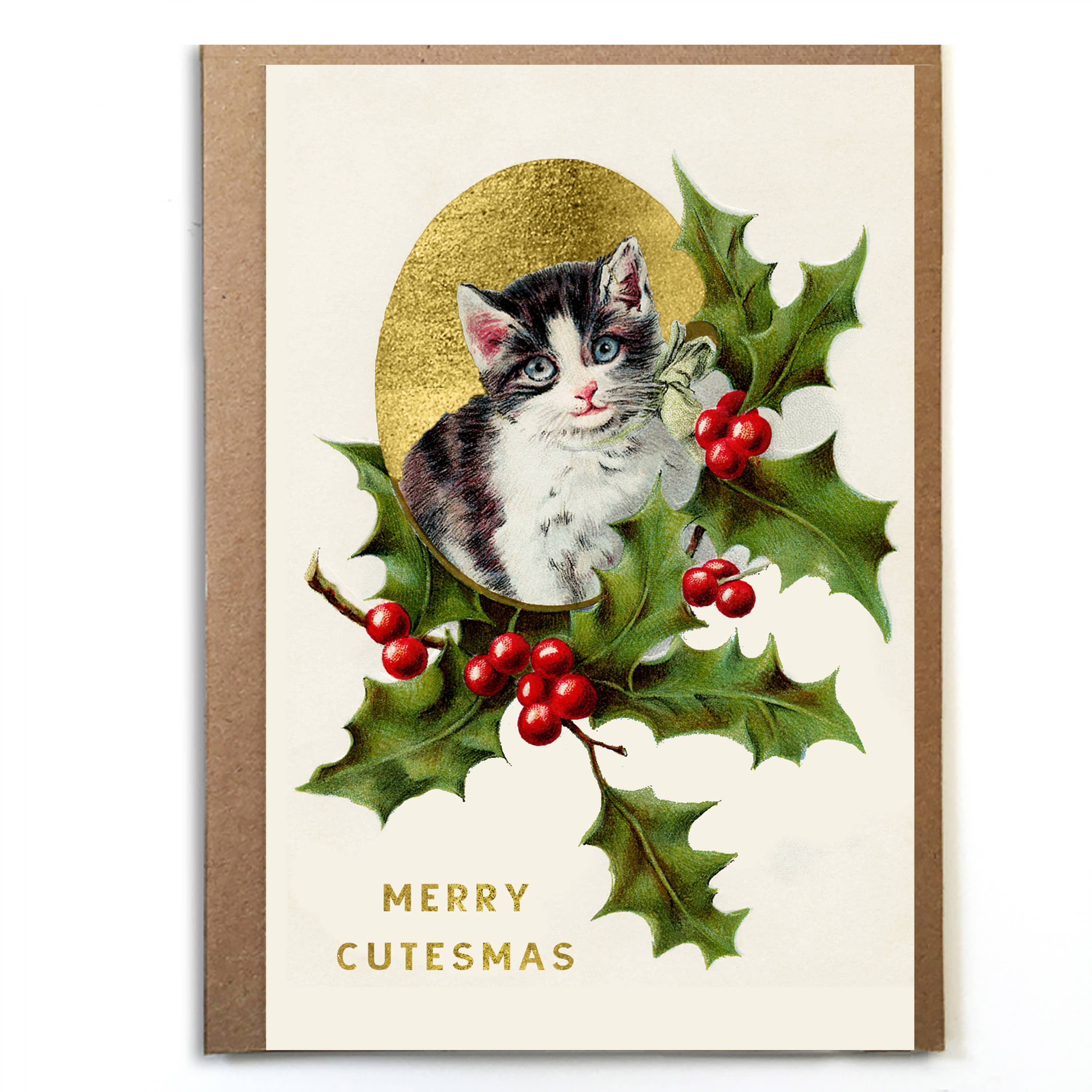 A Zillion Dollars - Wholesale Kerstkaartje - Merry Cutesmas; **Geen folie** Zoete en grappige kerst1