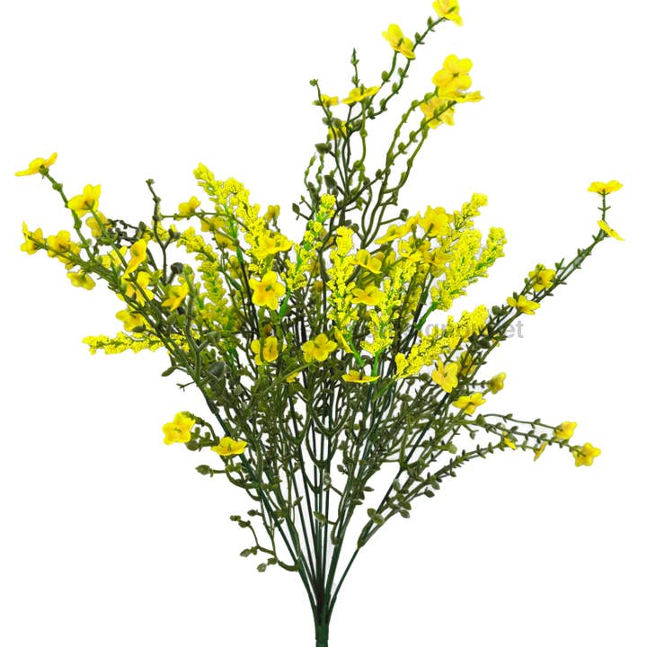 DecoExchange - Wholesale Artificial Flowers - Baby'S Breath Filler Bush - 12 Stems - 18" 30356YW