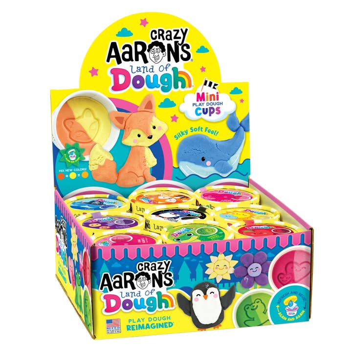 Land of Dough 1 oz. Cup Assortment and other Purchase Wholesale mini play dough. Free Returns & Net 60 Terms on Faire trending on Faire.