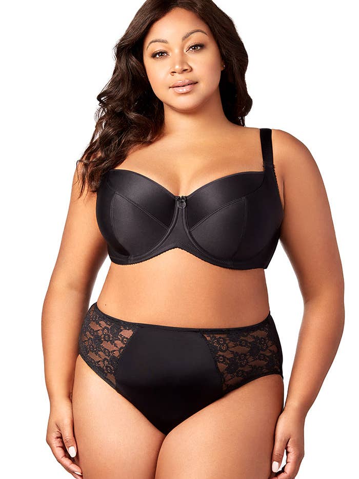 Sutiã Simple Curves Underwire 2818 Preto por atacado de Elila