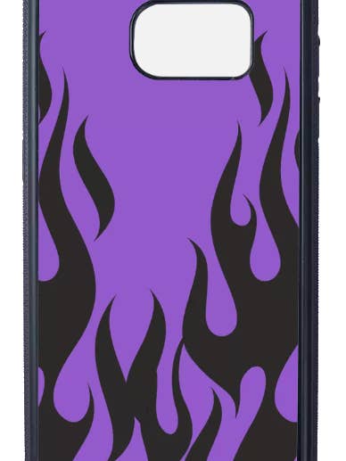 Capa de telefone Flames Purple por atacado de Tayson Trends