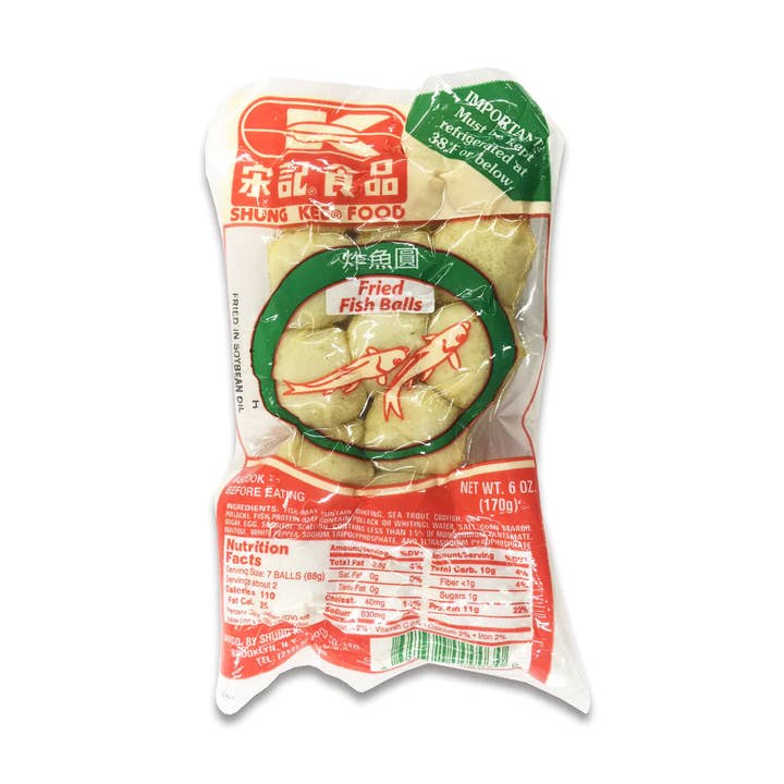 Boulettes de poisson frites Shung Kee Food pour la vente par Shung Kee Food