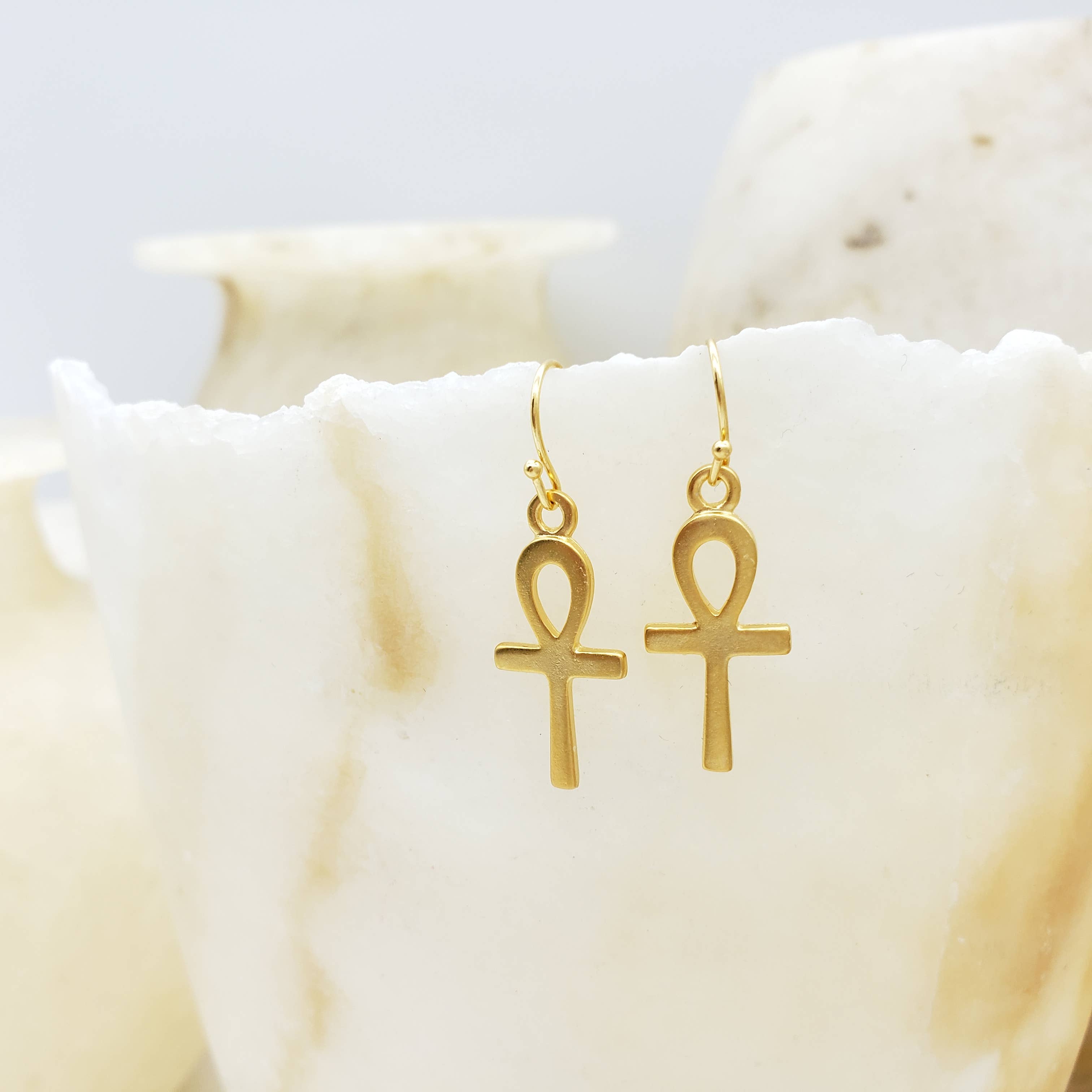 Discoveries, Inc. - Wholesale Dangle Earrings - Egyptian Ankh Earrings1